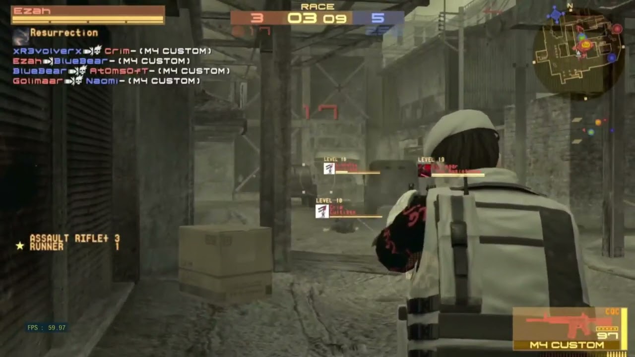 MGO2PC SURVIVAL C.C RACE vs Global Terror (New Team?)