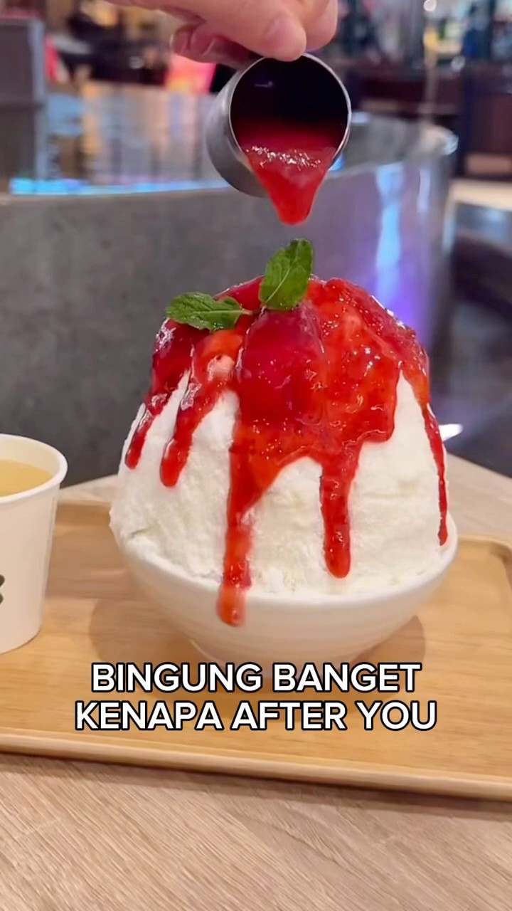 SNOW ICE AFTER YOU DESSERT ‼️???