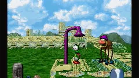 SEGA SATURN BUG! Glitched out graphics!!!