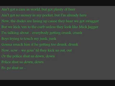 Kesha Tik Tok -Lyric