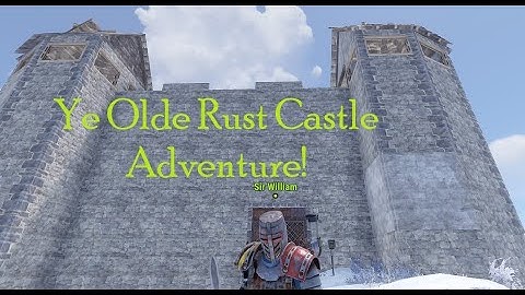 Building a Castle in Medieval (primitive) Rust