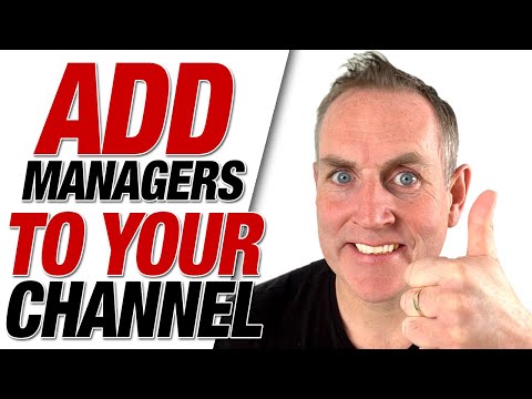 Como adicionar administradores do YouTube - Adicionar Admin Manager Para Um YouTube Canal 2019