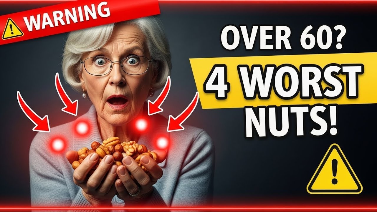 OVER 60? STOP Eating These 4 Nuts Immediately!