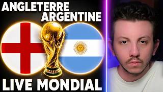 🔴🏴󠁧󠁢󠁥󠁮󠁧󠁿🇦🇷 ANGLETERRE ARGENTINE LIVE COUPE DU MONDE 2026 DEMI FINALE