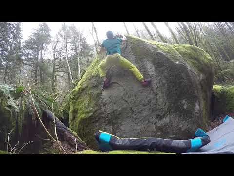 Beta Video for climb Meatgrinder v7, Squamish