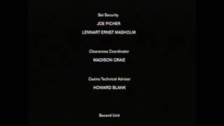 Movie End Credits Walking Tall 3720
