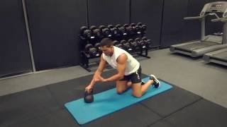 Kettlebell Pushups (Exercises.com.au)