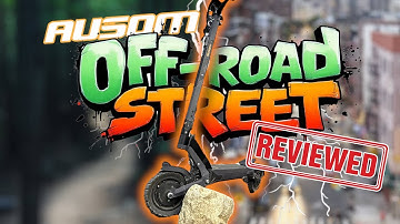Ausom L2 Max REVIEWED! Off-road/city RIDE! ￼