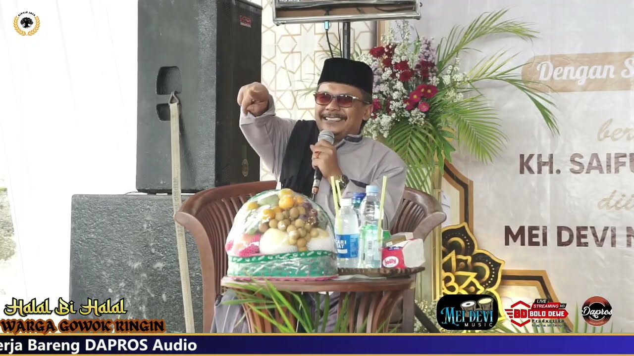 Ngaji Bareng KH SAIFUL WIDODO Acara HALAL BIHALAL GOWOK RINGIN 20 April 2025