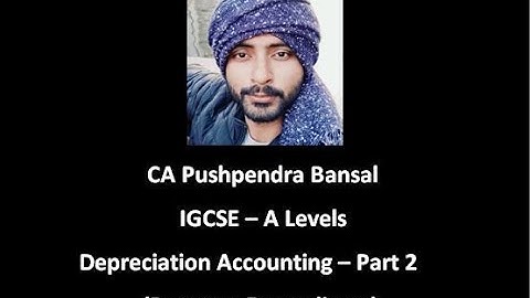 IGCSE A Levels Depreciation Accounting Part 2 - Revenue Expenditure