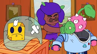 Brawl Stars Animation #55  - Rosa Restore Sprout wounded