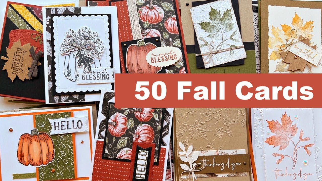 Unique Fall Card Making Ideas To Try At Home