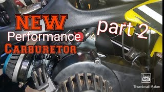 SYX MOTO 50CC UPGRADED CARBURETOR part 2