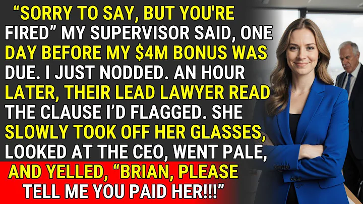 Fired Before My $4M Bonus: The Legal Clause That Backfired ⚖️