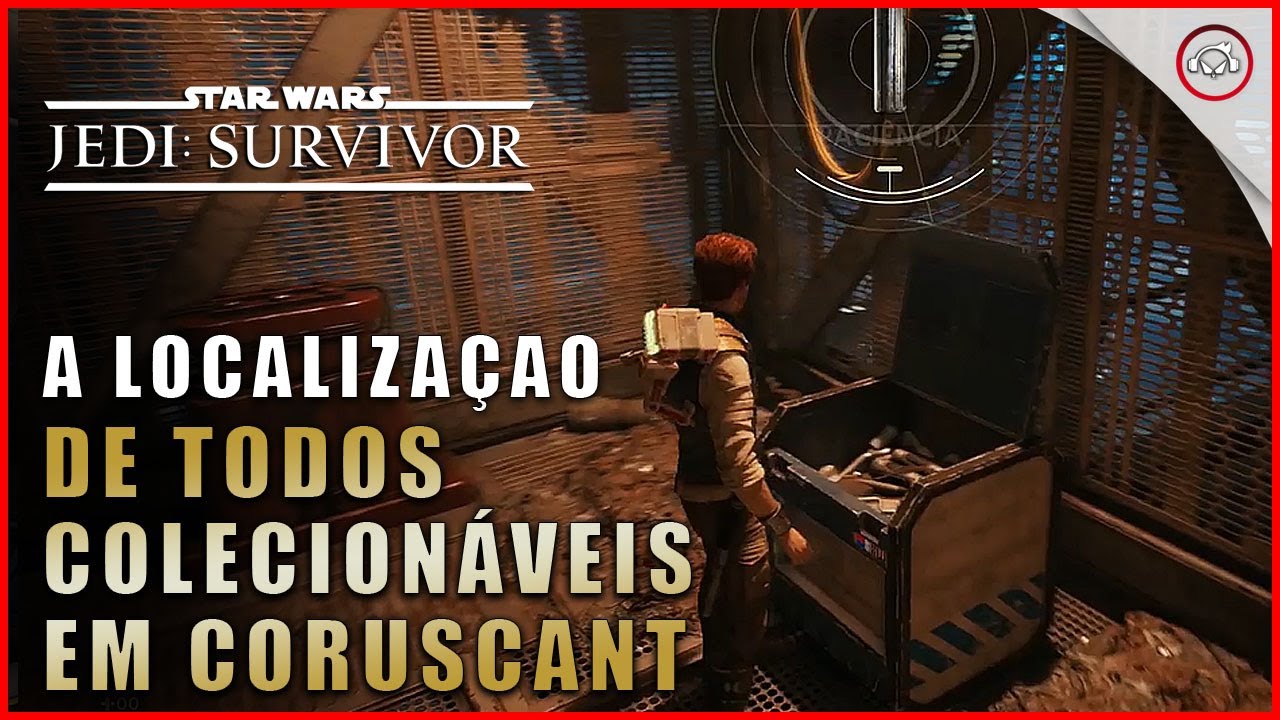 Miniatura do vídeo Star Wars Jedi Survivor, A localização de todos os 13 colecionáveis em Coruscant | Super-Dica Pt- Br