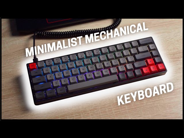 The Perfect Minimalist Mechanical Keyboard! (Epomaker GK68X Review