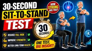 The 30 Second Chair Test That Predicts Your Fall Risk 🚨 😱
