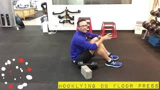 Hooklying DB Floor Press