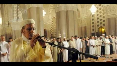 روائع الشيخ عمر القزابري - أواخر القمر و سورة الرحمان كاملة / مسجد باب الريان