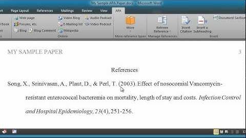 APA Tutorial: Reuse and edit references
