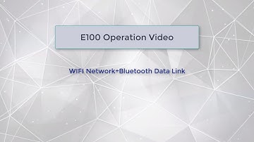 E100_Base WIFI Mode + Rover Bluetooth Data Link
