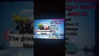 Disney Xd Mega Weekend Friday Night Movie the Proud Family Movie Premiere Next Bumper Winter 2013