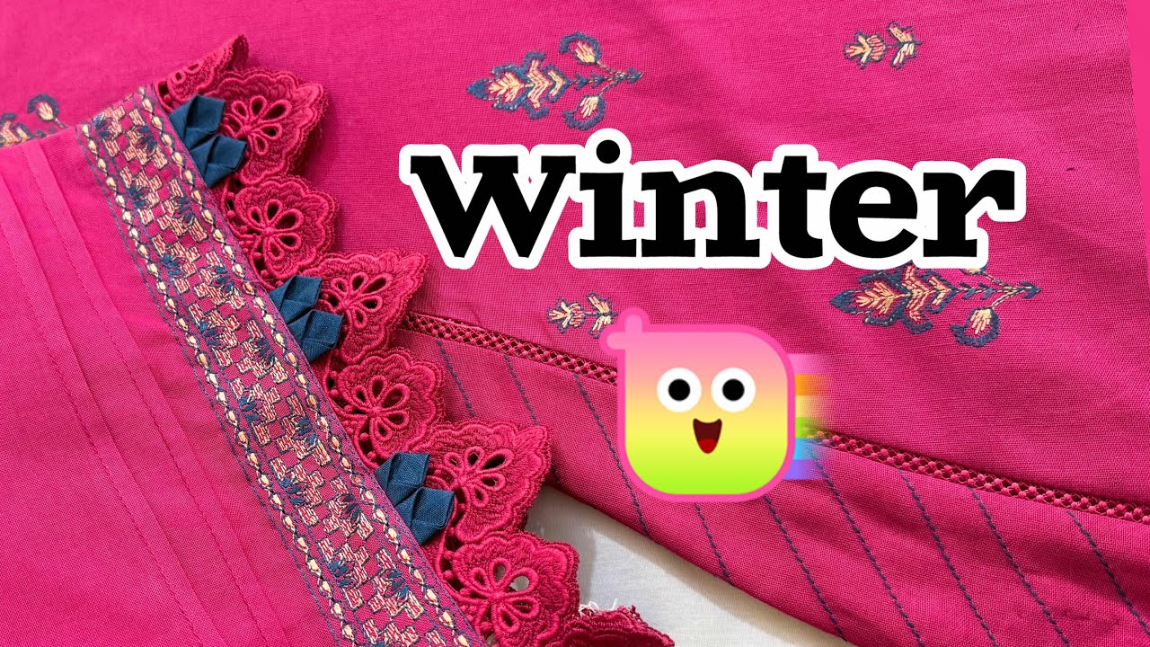 How to design|winters❤️|make winter colourful by making these designs on your outfit@sanookbysumera 