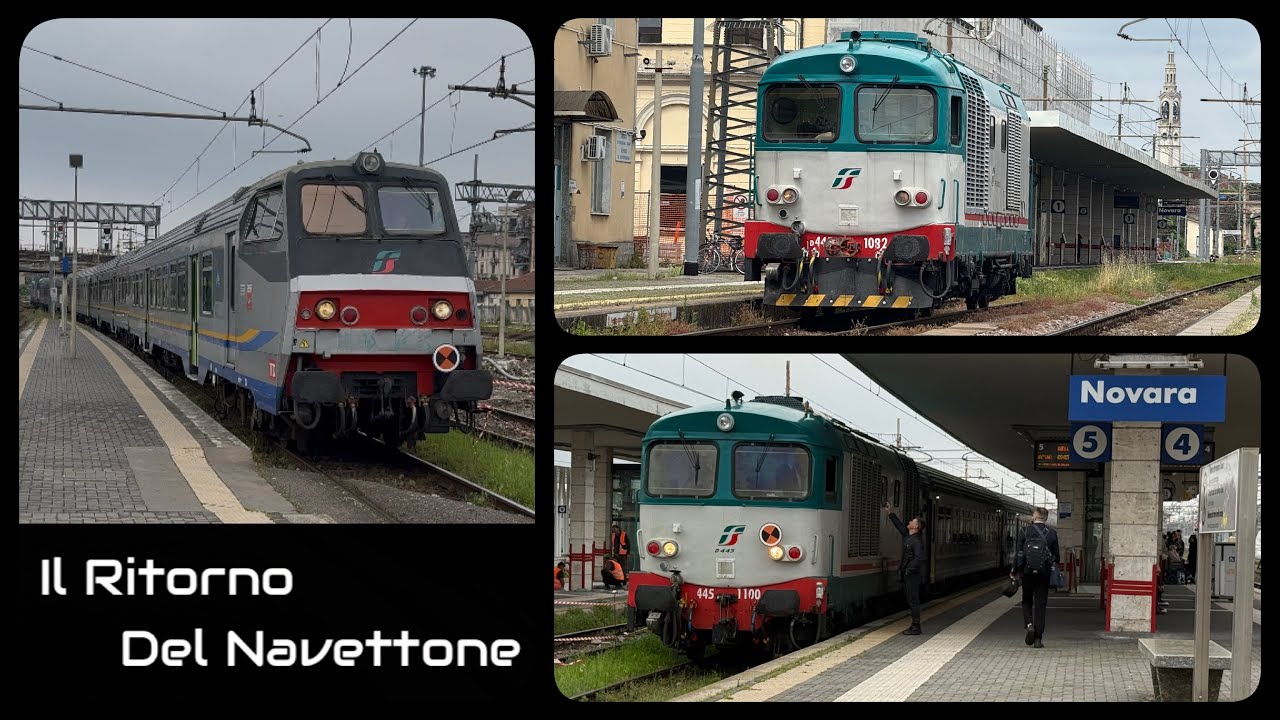 Il ritorno del Navettone sulla Novara - Biella [10 maggio 2025]