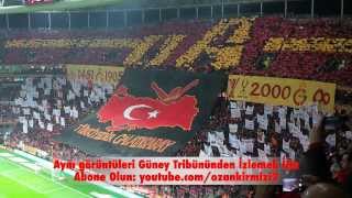 Galatasaray-Beşiktaş Maç Önü Muhteşem Koreografi \