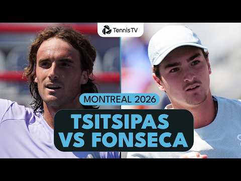 Stefanos Tsitsipas vs Joao Fonseca FUN Match 💥 | Montreal 2026 Match Highlights