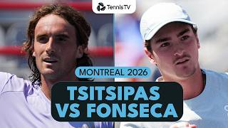 Stefanos Tsitsipas vs Joao Fonseca FUN Match 💥 | Montreal 2026 Match Highlights screenshot 5