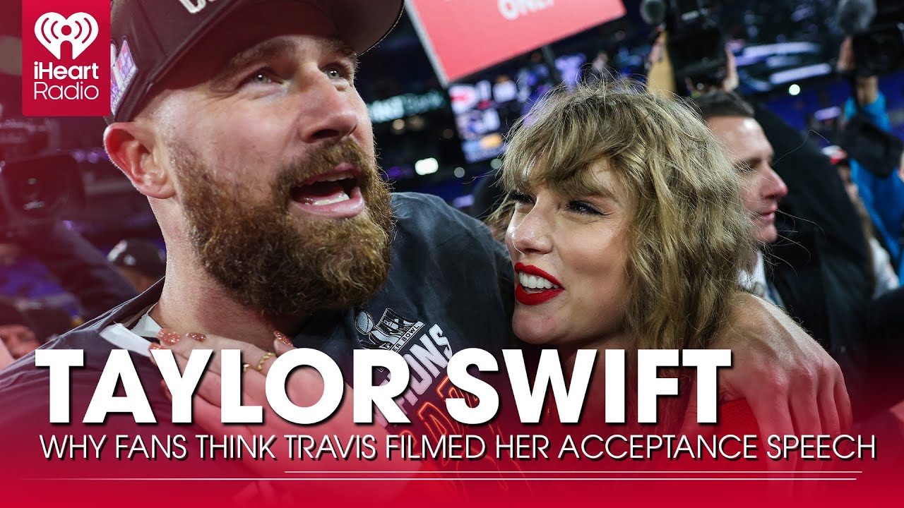 Why Fans Think Travis Kelce Filmed Taylor Swift's iHeartRadio Award