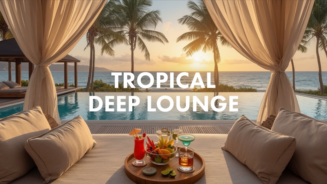 Tropical Deep Lounge | Beach House Vibes & Sunset Grooves 2025