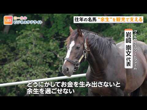 名馬と宿泊！一日城主！“地域の宝”を観光資源にして経済を活性化【LBS ローカルビジネスサテライト】