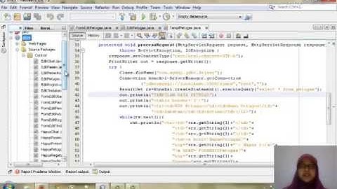 TUTORIAL DASAR JAVA WEB JSP UNTUK EDIT DATA PADA NETBEANS IDE 7.2