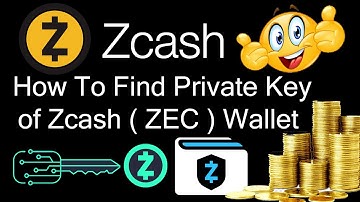 How To Find Private Key of Zcash ( ZEC ) Wallet | Find Private Key