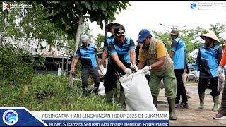 Peringatan Hari Lingkungan Hidup 2025 di Sukamara | “Ending Plastic Pollution”