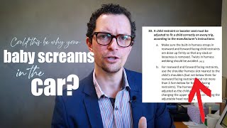 Could this be why your BABY is SCREAMING in the CAR?? (What is that seatbelt doing?) Could this be why your BABY is SCREAMING in the CAR?? (What is that seatbelt doing?)
