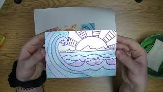 Styrofoam Marker Print