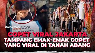 Viral Emak-Emak Copet Digiring Keliling Pakai Tulisan Saya Copet Di Tanah Abang Onenews Update