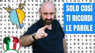 Come ricordare le parole: consigli pratici per apprendere l'italiano (IT w/sub)