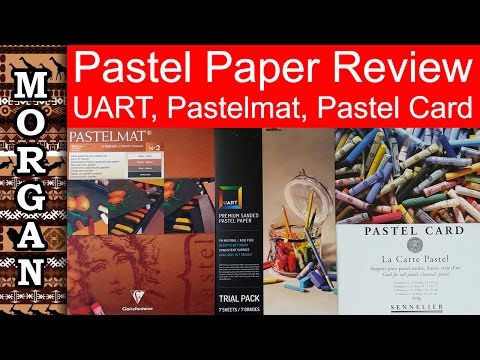 Pastelmat, UArt, Pastel Card - Pastel Papers Review - Jason Morgan wildlife art