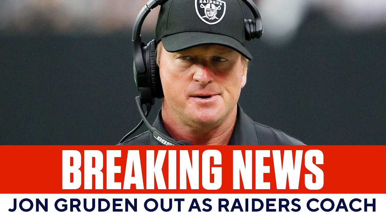 Jon Gruden OUT as Raiders coach in wake of inflammatory emails [Instant  Reaction] | CBS Sports HQ - YouTube