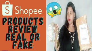 Shopee App Real Or Fake?| My First Shopee Products Review+Unboxing | Shopee Haul India #shopee