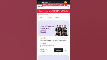 pw coupon code 2026 batch | pw Sarv saksham 2.0 UPPSC 2026 batch #pwcouponcode #pw #uppsc #pwbatch