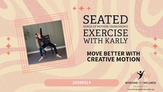 Improve Mobility & Core Strength — Seated ROM Parkinson’s Exercise with Alex | May 14, 2026