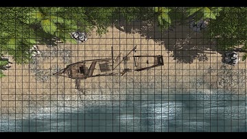 D&D Animated Encounter Battle Map - Shipwreck