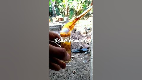 TERMERIC POWDER V/S SOAP POWDER |MALAYALAM EXPIRIMENT #M4TECH #SANJUTECHY  ##TRAVELMASTER #KARIKKU