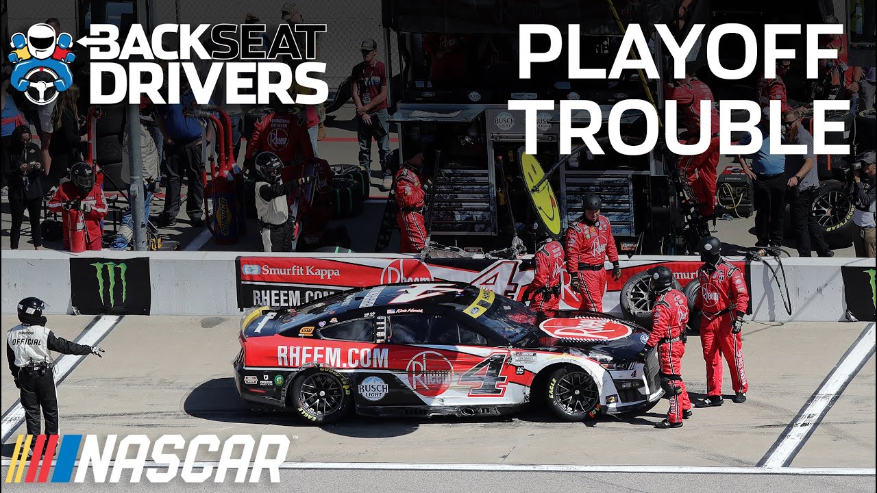 Playoff drivers face big issues at Kansas and Bubba's big win | Backseat Drivers