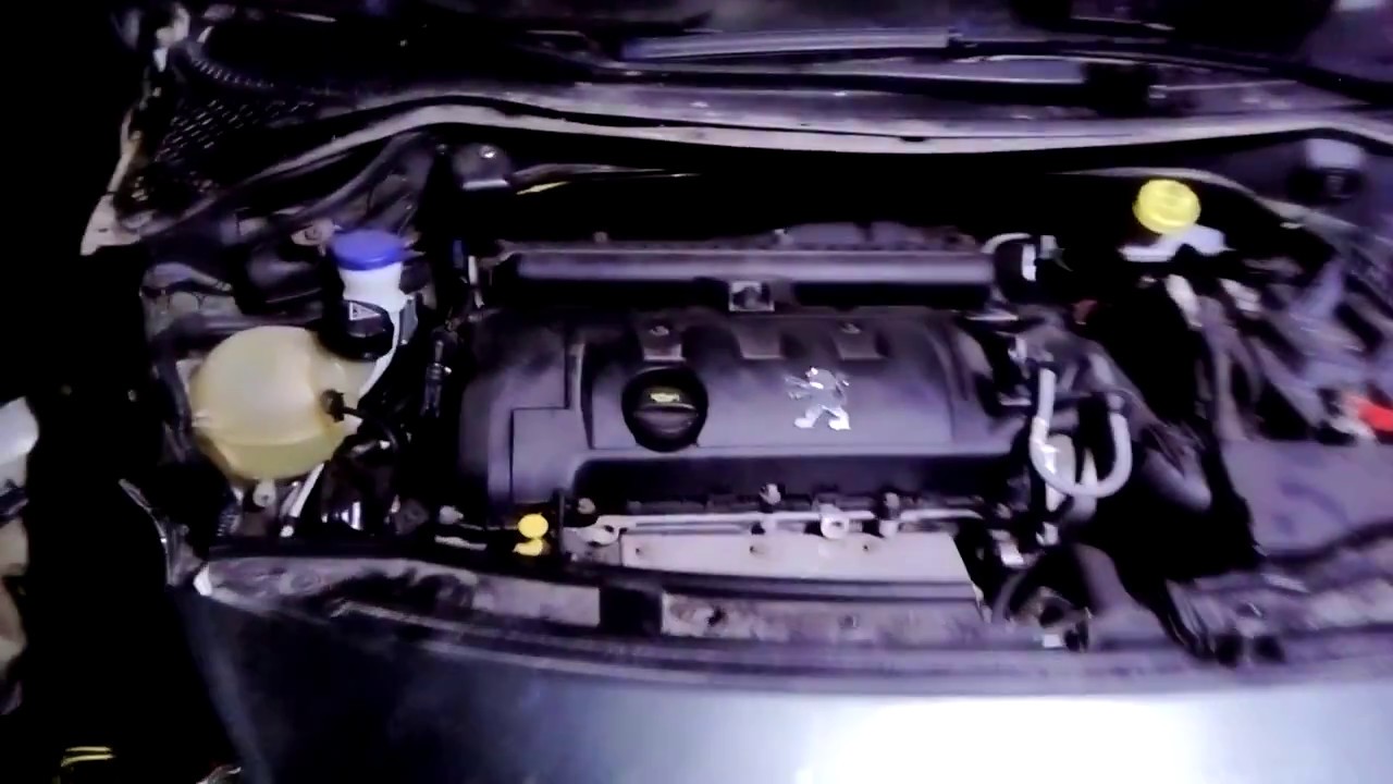 Работа двигателя EP6 1.6 пежо 207 - YouTube